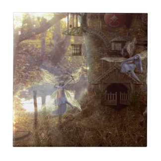 Azulejo De Cerámica Fairys day off