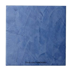 Azulejo De Cerámica Falso final azul claro toscano