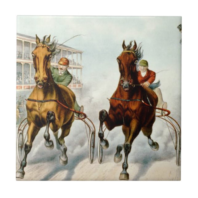 Azulejo De Cerámica Fanático SUPERIOR de la meta (Frente)