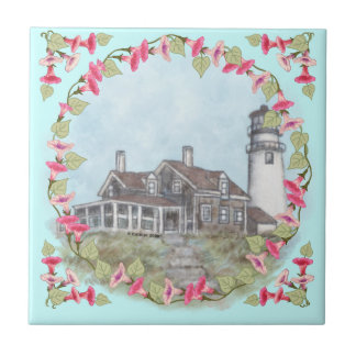 Azulejo De Cerámica Faro de Cape Cod