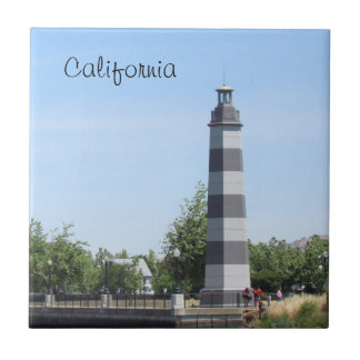 Azulejo De Cerámica Faro del puerto de Tile - Suisun