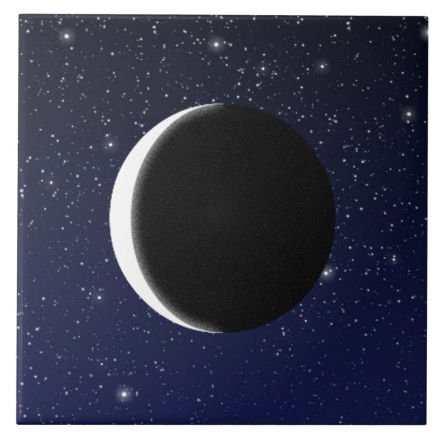 Azulejo De Cerámica Fases de la Luna (Frente)