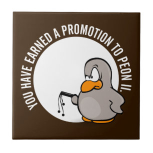 Azulejo De Cerámica Felicidades por tu bien merecida promoción