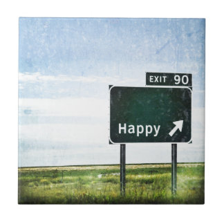 Azulejo De Cerámica Feliz