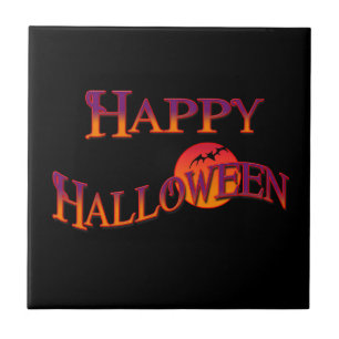 Azulejo De Cerámica Feliz Halloween