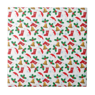 Azulejo De Cerámica Feliz Navidad