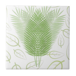 Azulejo De Cerámica Fern Forest Mix n Match