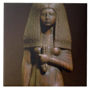 Azulejo De Cerámica Figurilla del Tuya, cabeza del harem del minuto, N