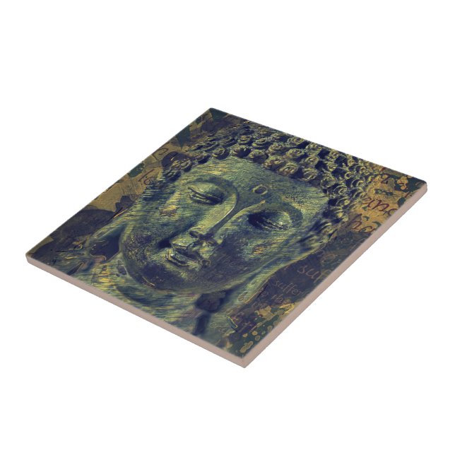 Azulejo De Cerámica Final de Buda del sufrimiento (Lado)