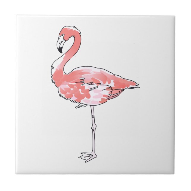 AZULEJO DE CERÁMICA FLAMENCOS (Frente)