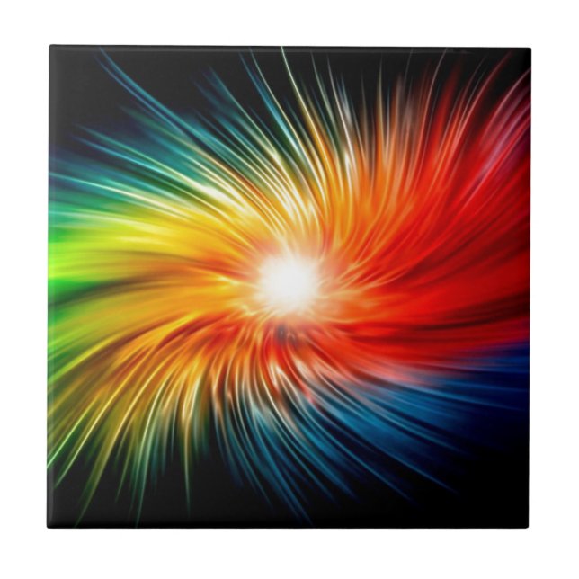 Azulejo De Cerámica Flor de la vida (Frente)