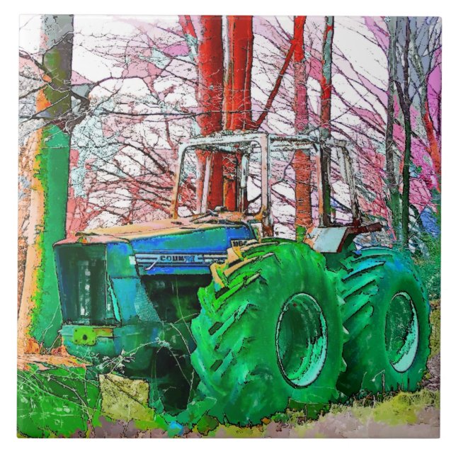 AZULEJO DE CERÁMICA FLORACIÓN HECHA (Frente)