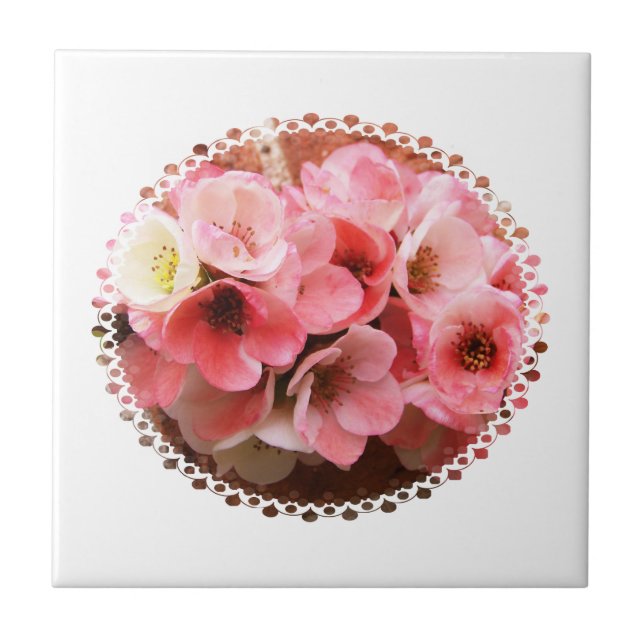 AZULEJO DE CERÁMICA FLORES (Frente)