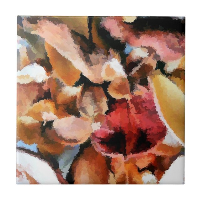 AZULEJO DE CERÁMICA FLORES (Frente)