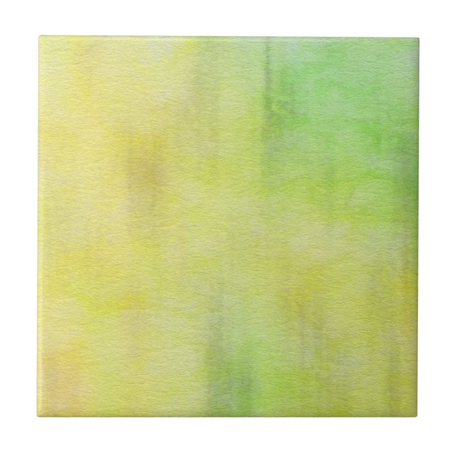 Azulejo De Cerámica fondo abstracto de la acuarela del arte en el (Frente)