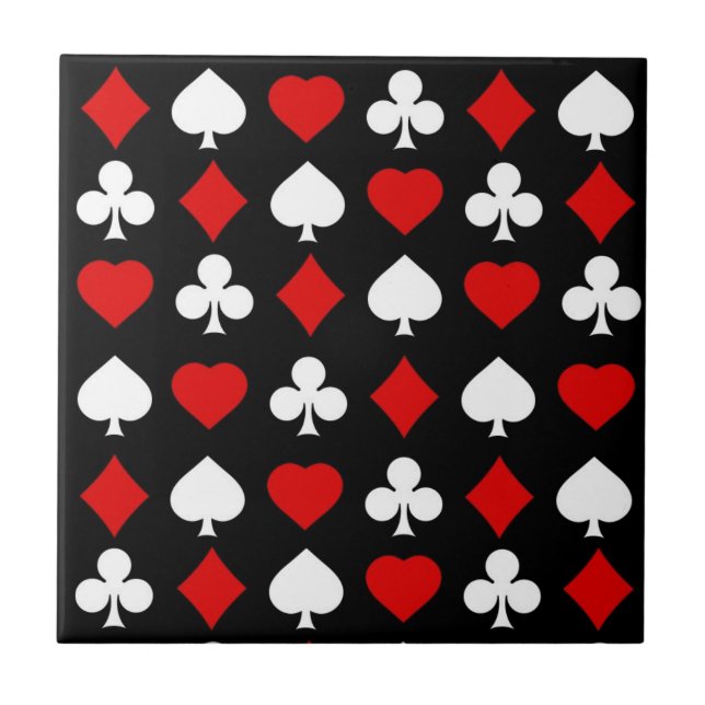 Azulejo De Cerámica Fondo con los juegos (Frente)