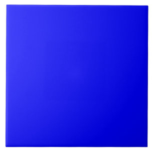 Azulejo De Cerámica Fondo de color de tendencia azul brillante real