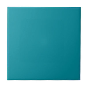 Azulejo De Cerámica Fondo de color Verde azulado Aqua personalizado az