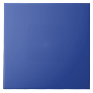 Azulejo De Cerámica Fondo de tendencia personalizada Azurite Royal Blu