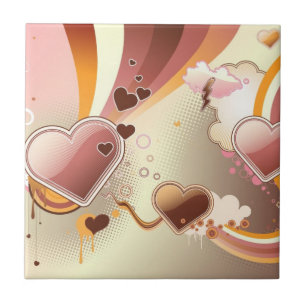 Azulejo De Cerámica Fondo diseñado del diseño