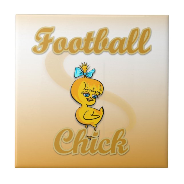 Azulejo De Cerámica Forensics Chick (Frente)