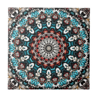 Azulejo De Cerámica Formas abstractas Mandala