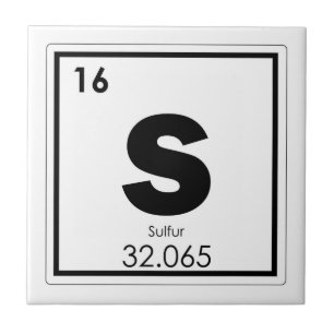 Azulejo De Cerámica Fórmula g de la química del símbolo del elemento