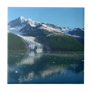 Azulejo De Cerámica Fotografía Hermosa de Alaska College Fjord II