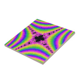 Azulejo De Cerámica Fractal 114 mosaico