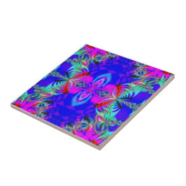 Azulejo De Cerámica Fractal 116 mosaico