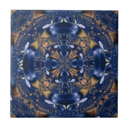 Azulejo De Cerámica Fractal 8 mosaico