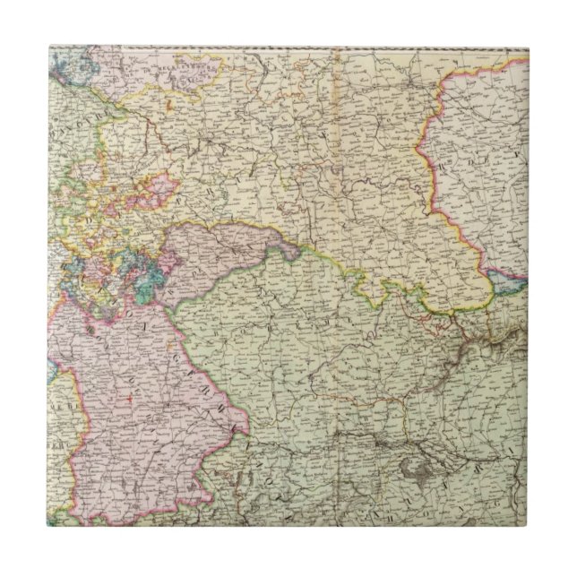 Azulejo De Cerámica Francia de nordeste (Frente)