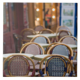 Azulejo De Cerámica FRANCIA, PARÍS, Montmartre: Place du Tertre, Café 