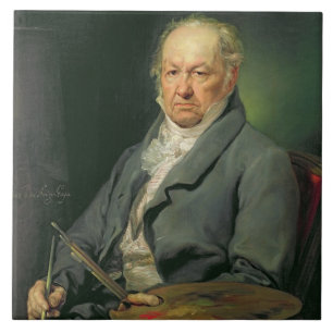 Azulejo De Cerámica Francisco Jose de Goya, 1826 (aceite en lona)