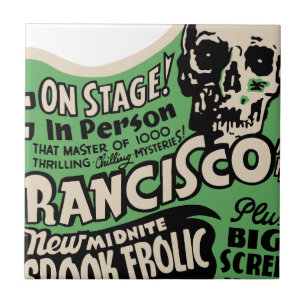 Azulejo De Cerámica Francisco Spook Frolic 1941