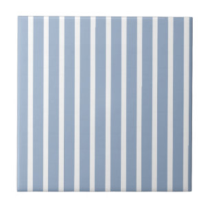 Azulejo de cerámica  Franja Azul 