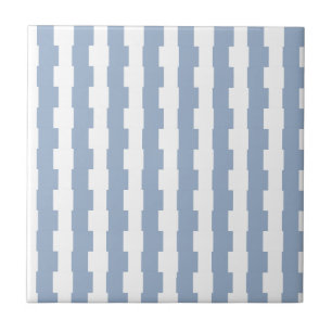 Azulejo de cerámica  Franja Azul 