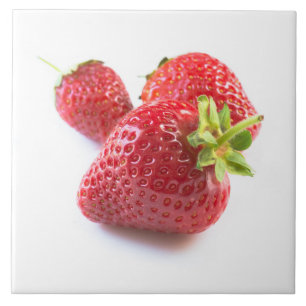 Azulejo De Cerámica Fresas