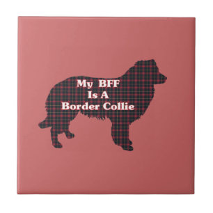 Azulejo De Cerámica Frontera Collie BFF