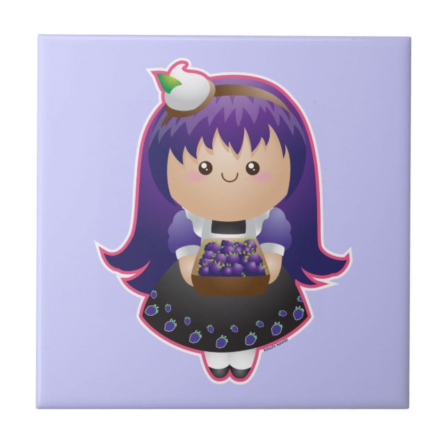 Azulejo De Cerámica Frutas del alcohol: Calidad (Frente)