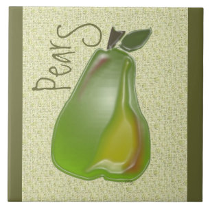 Azulejo De Cerámica Fruto de la perla dimensional
