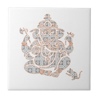 Azulejo De Cerámica Fuerza de Ganesh
