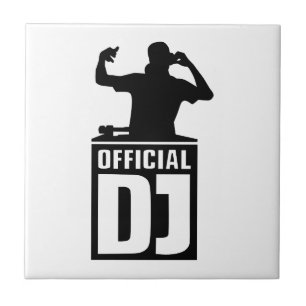 Azulejo De Cerámica Funcionario DJ