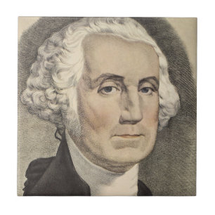 Azulejo De Cerámica G Washington, curtidor e Ives