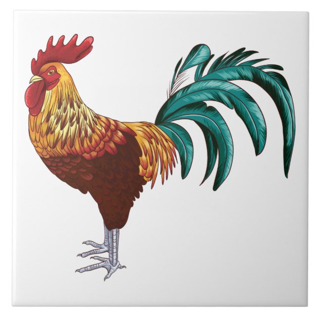 AZULEJO DE CERÁMICA GALLO (Frente)