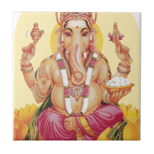 Azulejo De Cerámica Ganesh