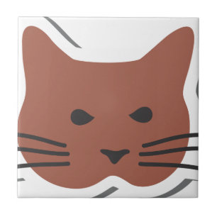 Azulejo De Cerámica Gato 2