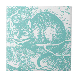 Azulejo De Cerámica Gato azul de Cheshire