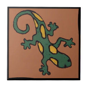 Azulejo De Cerámica Gecko Tile mexicano