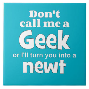 Azulejo De Cerámica Geek newt wf